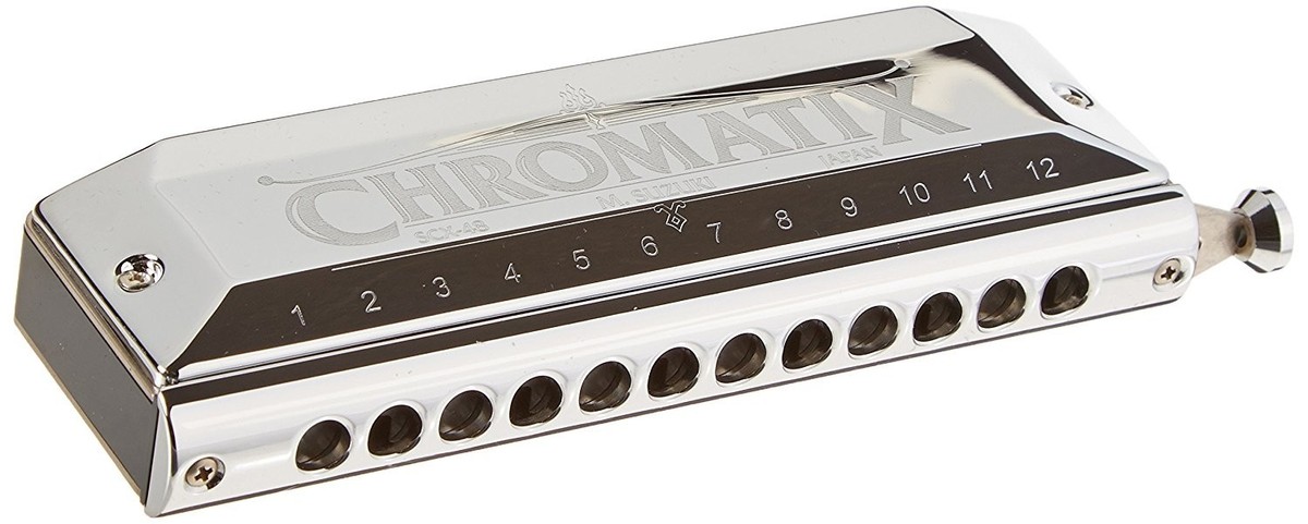SUZUKI CHROMATIX SCX-48 ハーモニカ Amazon.com: Suzuki Chromatix SCX-48 12 Hole Chromatic