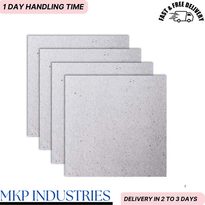 Waveguide Covers for Microwave, 4 Pack Mica Plates, 5.1 X 5.1 Inch new Repairing