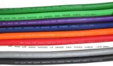 50 ft 2/0 Gauge OFC AWG PURPLE Power Ground Wire Sky High Car Audio GA Feet