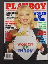 Playboy 2002 August Women of Enron Harrison Ford Interview Video Peepers