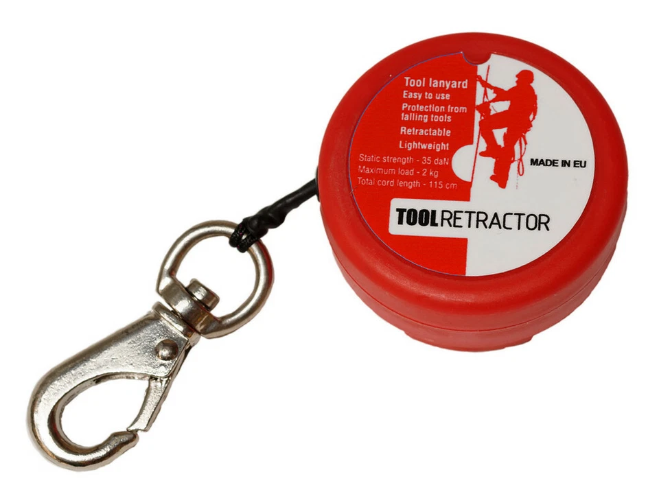 TreeUp AY 003 Tool Retractor Automatikaufroller Werkzeugseil Sicherungsseil 1 m