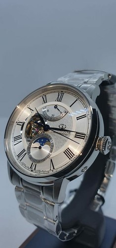 ORIENT STAR Moon Phase Mechanical RE-AM0005S Sapphire Crystal Made in Japan - Picture 7 of 11