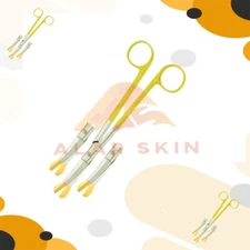 Solz Gold Tip 20cm Comfortable Grip Professional Quality Compact Cutting Scissor