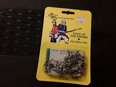 Stone mountain EDGE OF THE EMPIRE COLONIAL ERA DERVISH INF.  SEALED BLISTER PACK