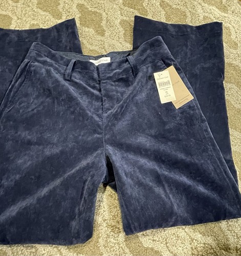 Neu mit Etikett P6 Coldwater Creek Cordhose blau Jeans Bootcut Damenhose
