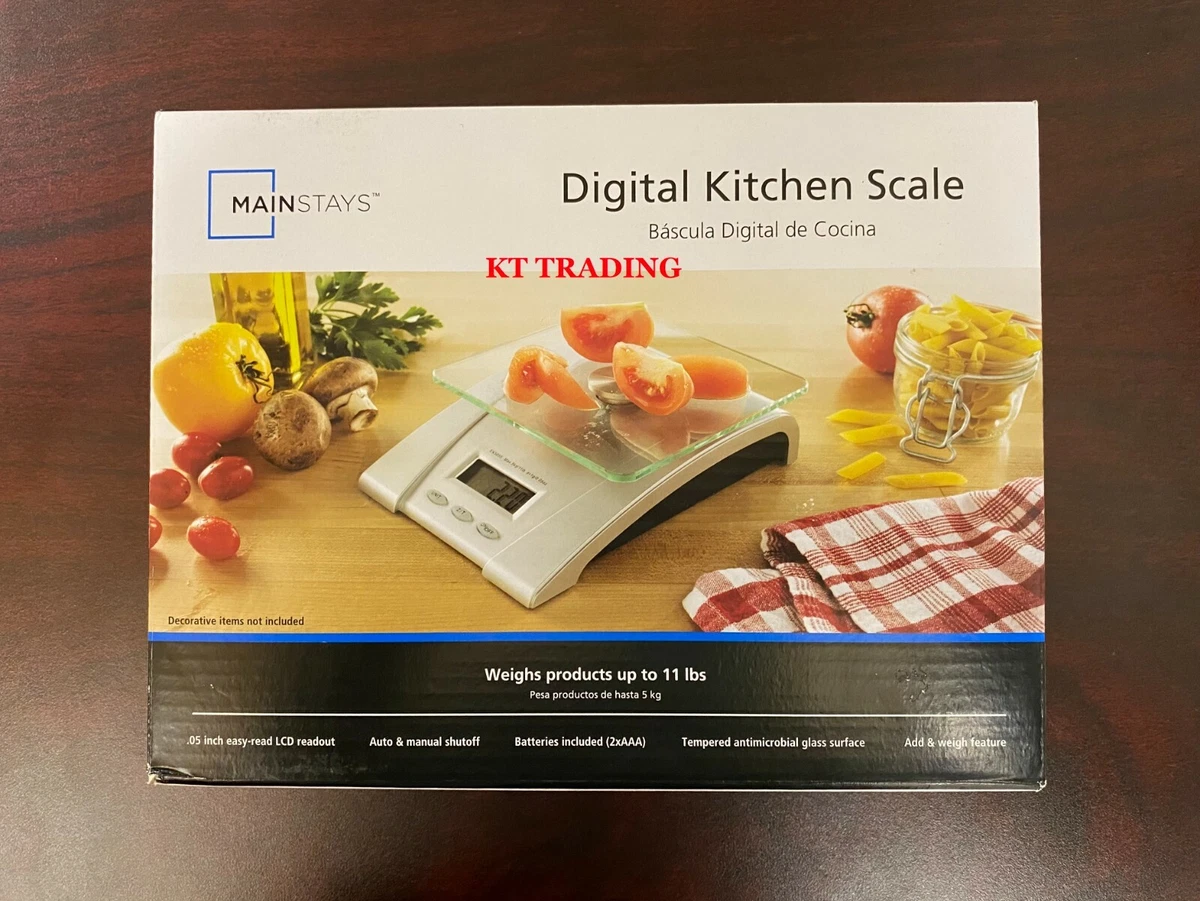 Báscula mainstays digital sales