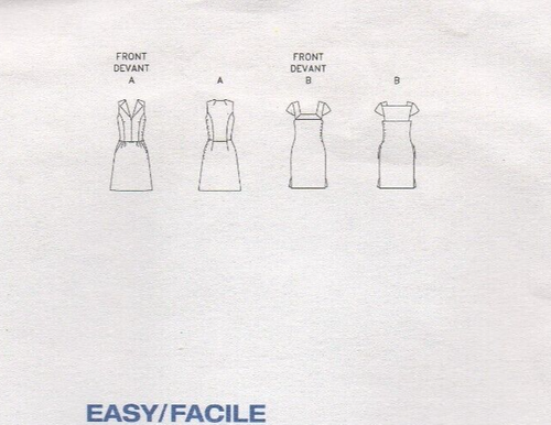 Vogue Sewing Pattern 1793 Dress x Two by Marc Jacobs LBD Size 14 16 18 UNCUT Vtg - Picture 11 of 13