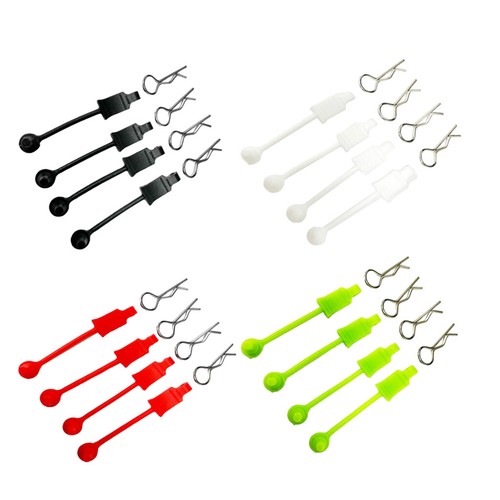 4pcs RC Car Body Retainers for 1/10 Scale Spare Accs eBay