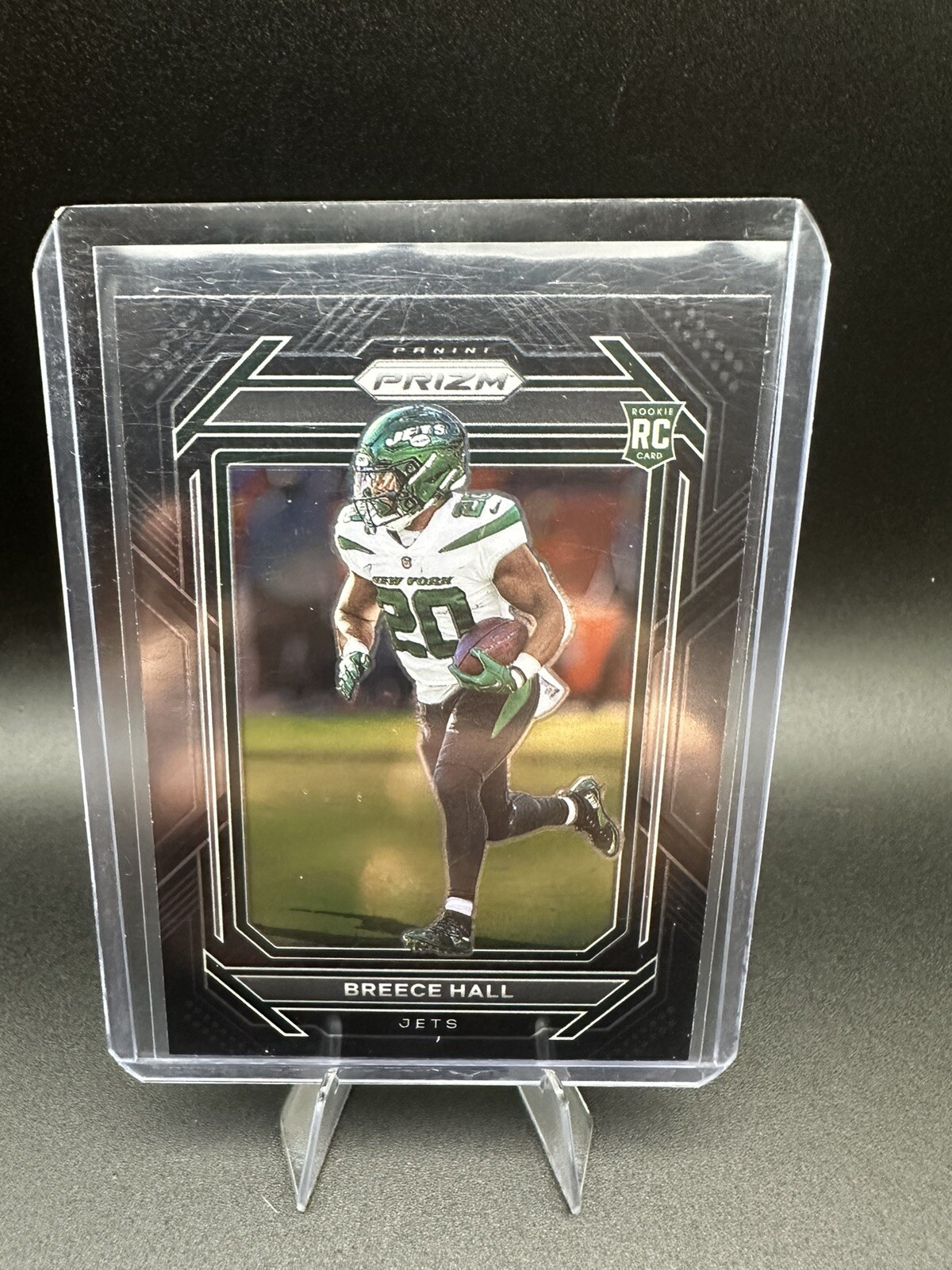 2022 Panini Chronicles - Prizm Black #PB-17 Breece Hall (RC)