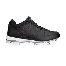 RIP-IT Women's Diamond Molded Softball Cleat Black