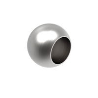 Kugel ∅25 Mm / FüR Rohr ∅12 Mm Endkappe Edelstahl Verschluss Stopfen FüLlstab