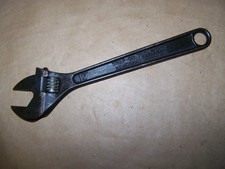 Snap On Blue Point Usa 12 Adjustable Wrench Black Oxide Finish