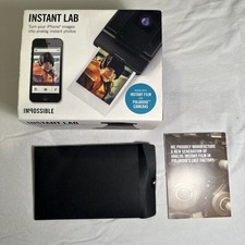Impossible Project Polaroid Instant Lab - Works Great - Tested- Good Battery