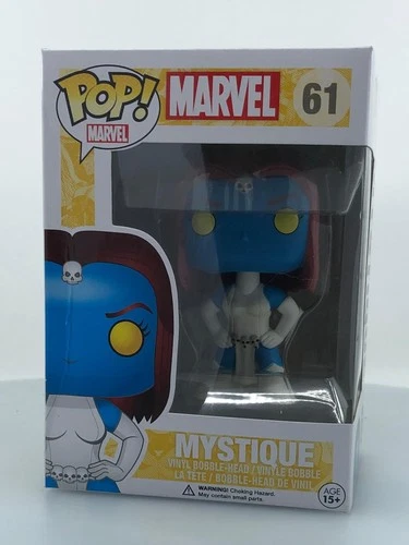 Funko POP! Marvel X-Men Mystique #61 Vinyl Figure DAMAGED BOX SEE PICS