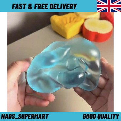 Squishy Green Apple Stress Ball Soft Fidget Sensorisches Spielzeug für ADHS Autismus Slow Reb