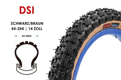 14 Zoll Fahrrad Reifen 14x2.125 MTB Mountain Bike Kinderräder 54-254