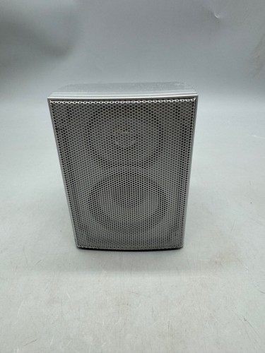 set of 4 Surround Sound Speaker System In Silver Finish works READ - Picture 10 of 24