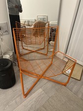 IKEA SKÅLBODA Armchair (Orange)