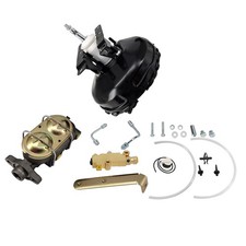 For 1973 1992 C10 K10 Chevy Truck Power Brake Booster Master Disc Drum Valve Kit