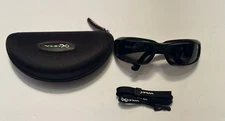 Wiley Skyee Sunglasses: Gloss Black Frame / Smoke Lens/SSSKY01  PRE OWNED