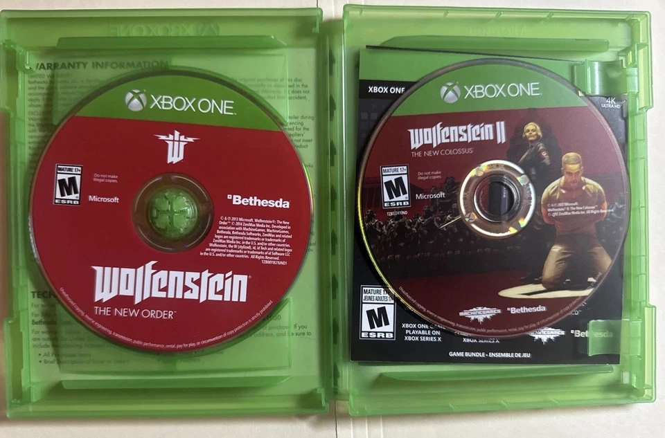 Wolfenstein Alt History Collection - Microsoft Xbox One CIB - Image 2 of 4