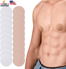 100 Pieces Disposable Nipple Covers for Men, anti Chafing Stick Protector for Ru