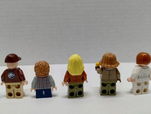 LEGO Jurassic World Minifigures Grady Dr. Wu Dearing Watts Accessories Set Of 9 - Picture 5 of 7