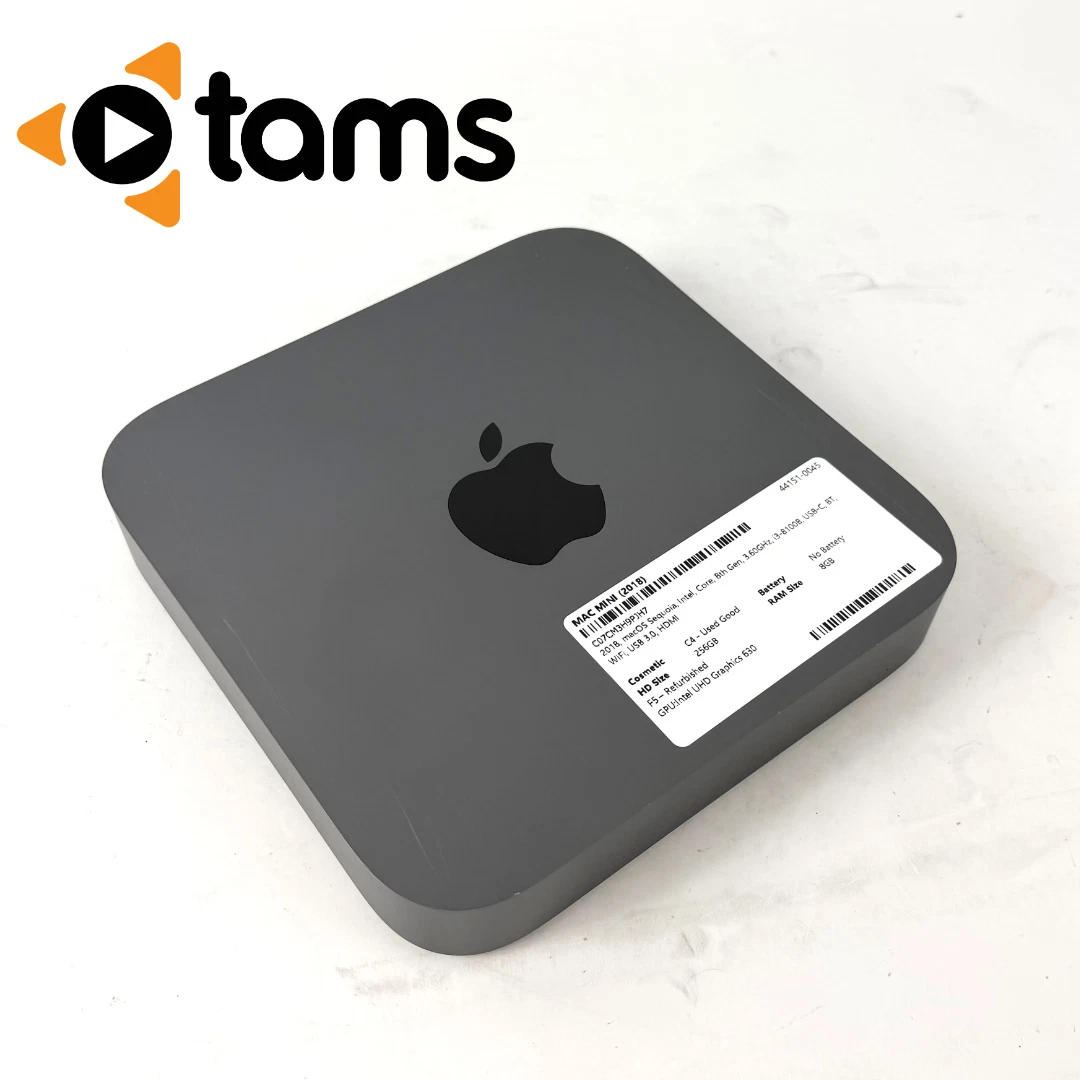 Apple Mac mini 8 GB RAM Apple Desktops 256 GB Hard Drive Capacity