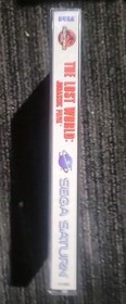 1996 The Lost World: Jurassic Park Sega Saturn (Case Top/Manual Slight Damaged)