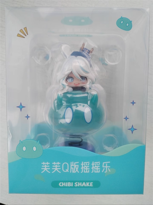 Anime Genshin Impact Furina Shake Head Toy Action Figures Mini