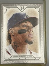 2023 Topps Museum Collection Canvas Collection Reprints Ronald Acuña Jr. #CCR-10