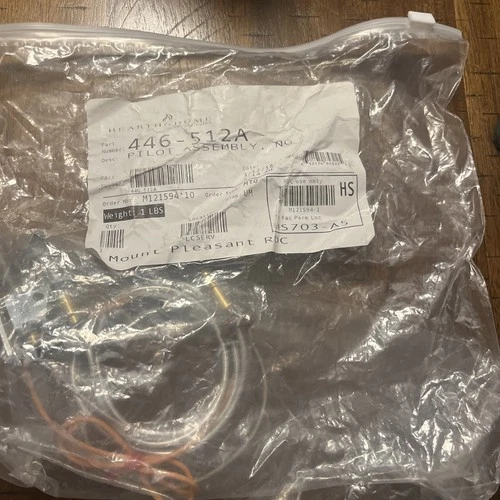 NEW Pilot Assembly Propane Gas Kit 446-512A for Heat N Glo Fireplaces
