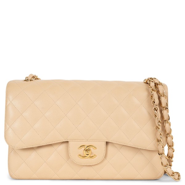 73091 authentische CHANEL Tasche nude beige C*Viar Leder KLASSISCH GROSS