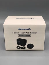 Dewenwils 3 Level Touch Pad Dimmer HPID01C Plug and Play No Wiring Necessary Bla
