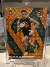 Arian Smith 2025 Panini Mosaic Orange Mosaic Prizm /199 Rookie 🔥 RC Jets