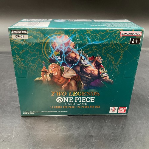 Op All Box One Piece TCG OP-08 Two Legends Booster Box SEALED ENGLISH | eBay