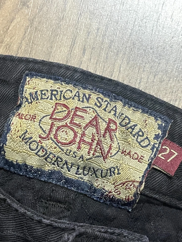 Dear John Jeans, Women's Size 27, Black, Denim, Joyrich, Comfort Skinny Textured - Image 4 of 4