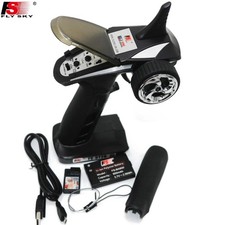 Flysky 2.4GHz Remote Receiver & Transmitter with Battery USB Cable for RC Car