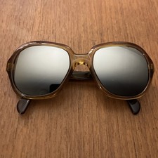 Vintage Saphira Sunglasses FRAMES ONLY Germany 50-18-135 Brown Bottle Optyl