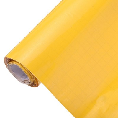 Glossy Yellow Contact Paper 15.7''x118'' Peel and Stick Countertop