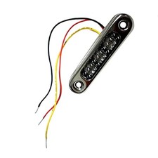 Eon Red Small Led Stop Tail Light Motorcycle Atv Snowmobile Ss Ver Case Usa