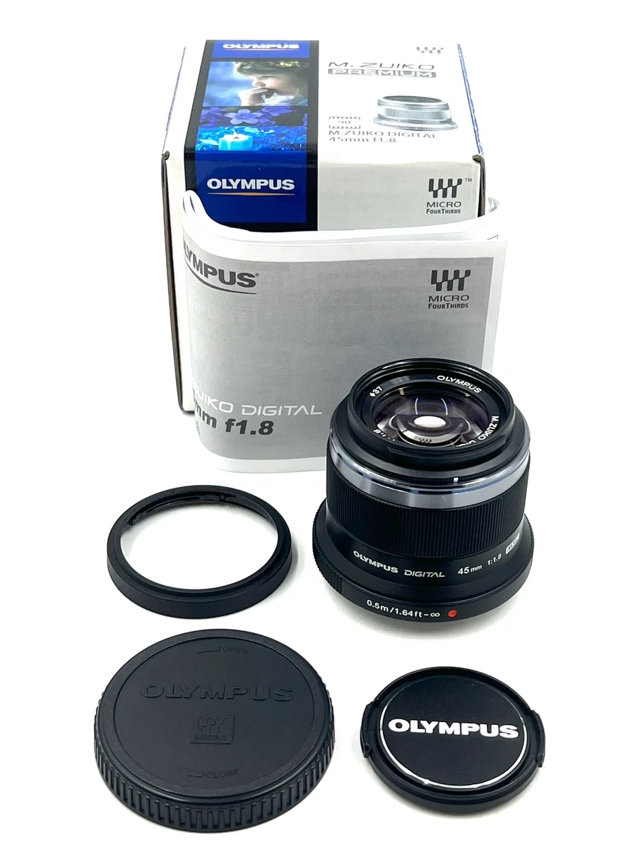 F/1.8 Camera Lenses for Olympus 45mm Focal for sale - eBay