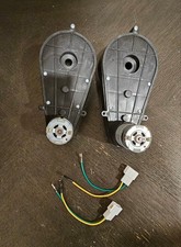 2 PCS 12V Electric Motor Gearbox 40000RPM High Speed Gearbox Motor for Powered