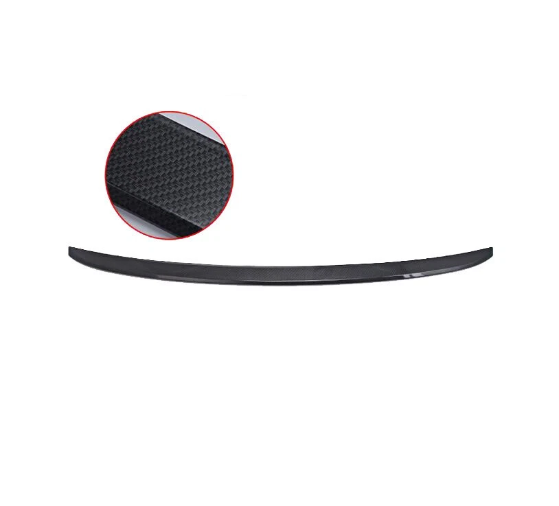 Alerón trasero de fibra de carbono ABS para Volkswagen Jetta 2012-2017 2018 Foto 2 de 4