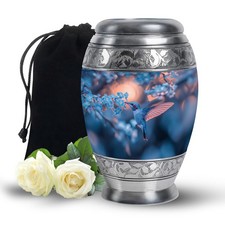 Spiritual Ascent Funeral Large Urn for Ashes for Mom Dad 10 Inch