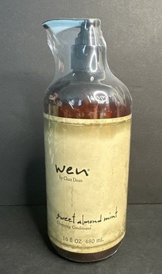 Wen SWEET ALMOND MINT Cleansing Conditioner + Pump SEALED 16 fl oz / 480 mL