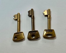 Selection of 3 Different CHUBB Keys