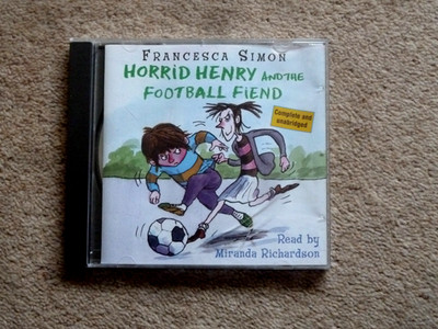 FRANCESCA SIMON - HORRID HENRY AND THE FOOTBALL FIEND - AUDIO BOOKS - ( 1 CD )