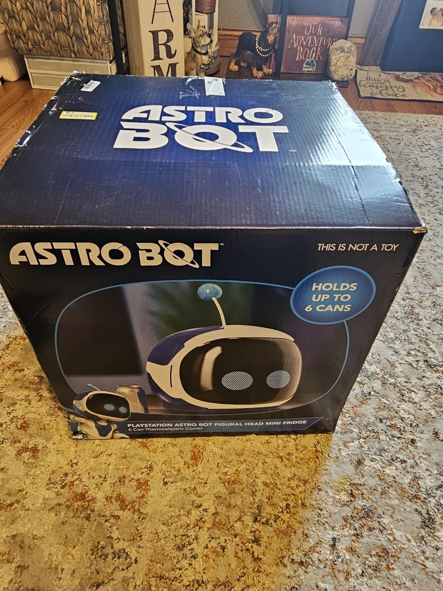 RARE PlayStation Astro Bot Mini Fridge Brand New (Open Box) Great