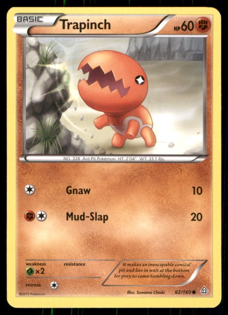 Pokémon TCG Pokémon Trapinch Trapinch Common Regular